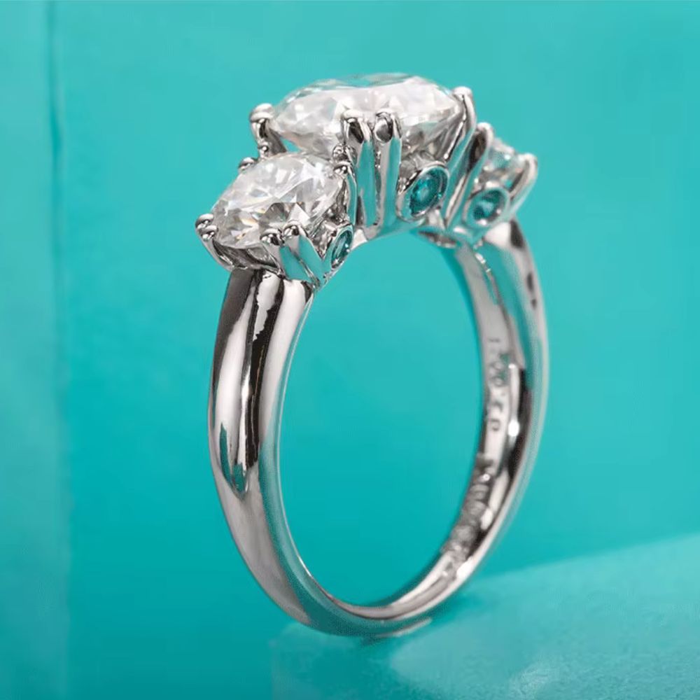Anel Órion Moissanite 5 CT