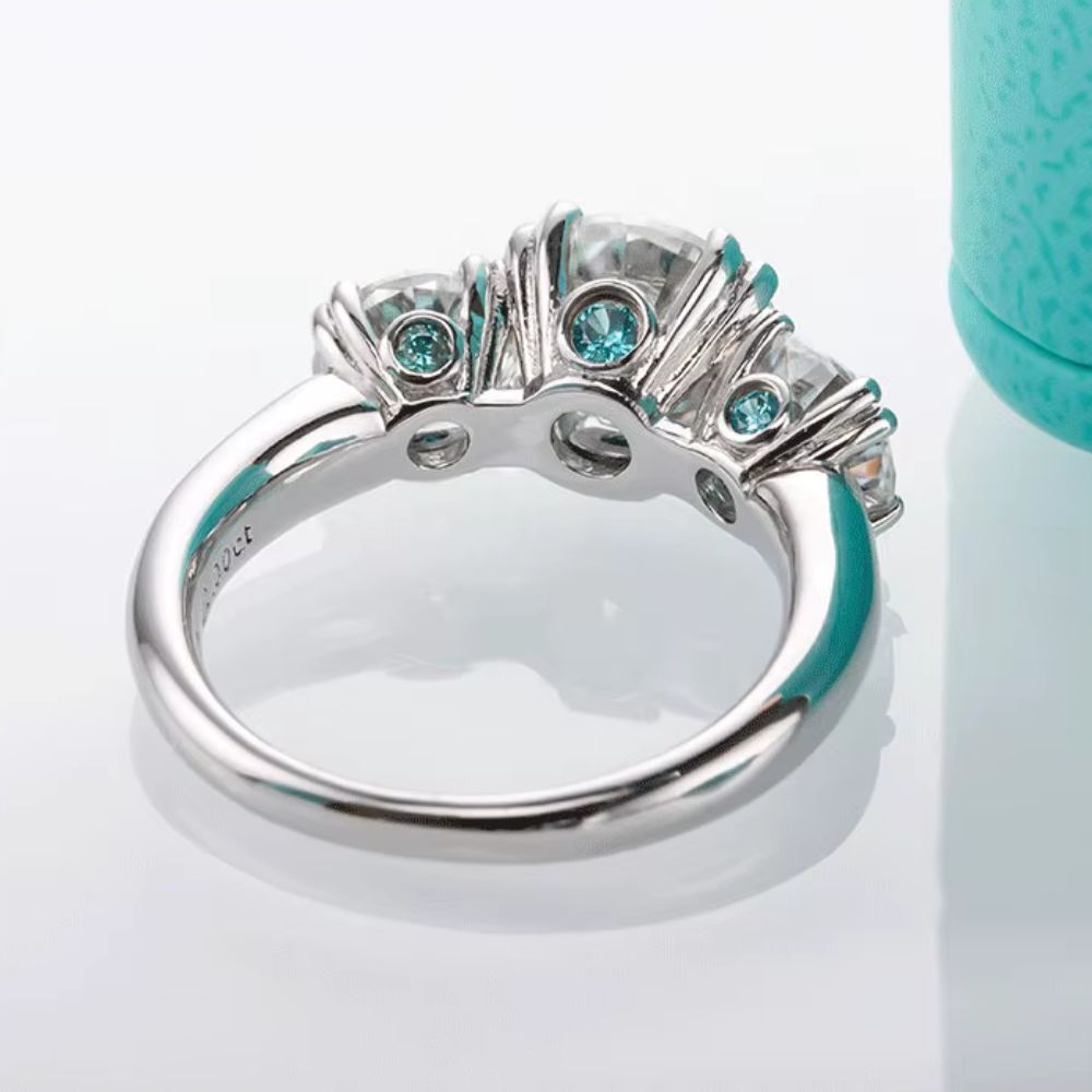 Anel Órion Moissanite 5 CT