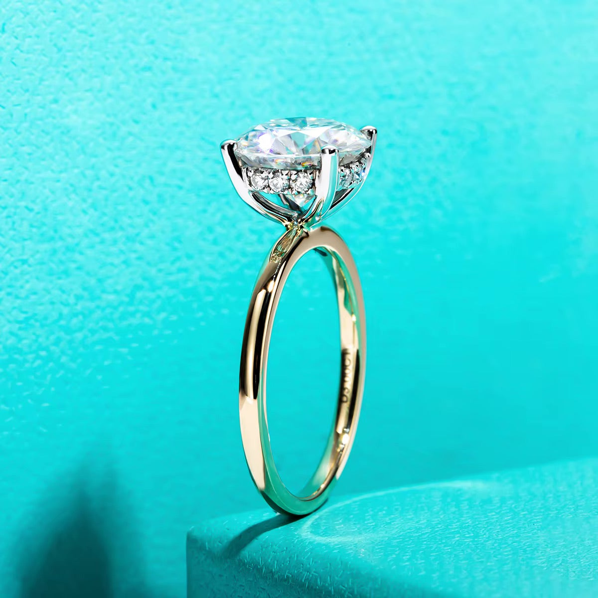 Anel Solitário Sollenti Moissanite 3 CT