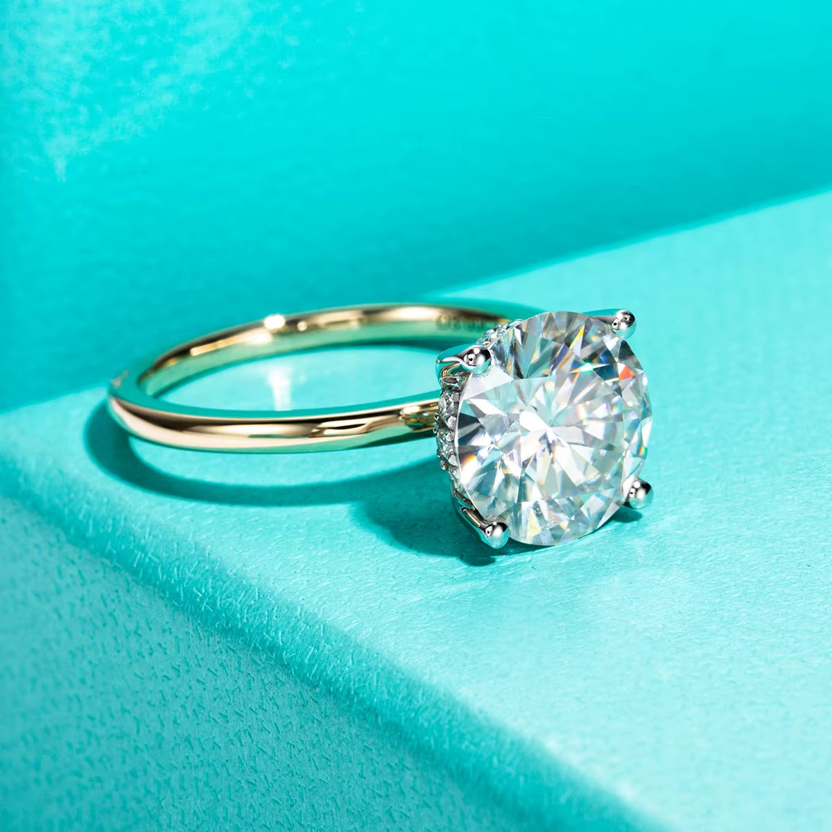 Anel Solitário Sollenti Moissanite 3 CT